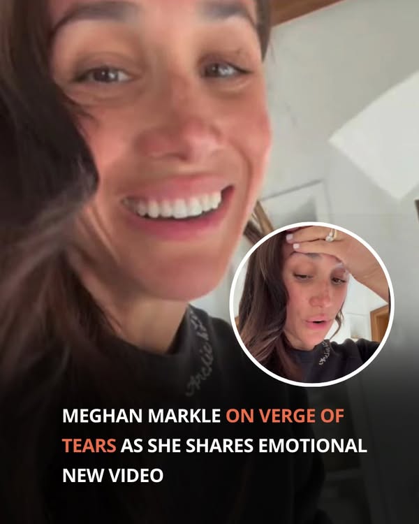 Meghan Markle on verge of tears as she shares emotional new video