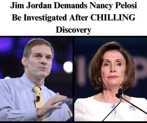 Jim Jordan Takes Aim at Pelosi